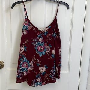 Flower tank top